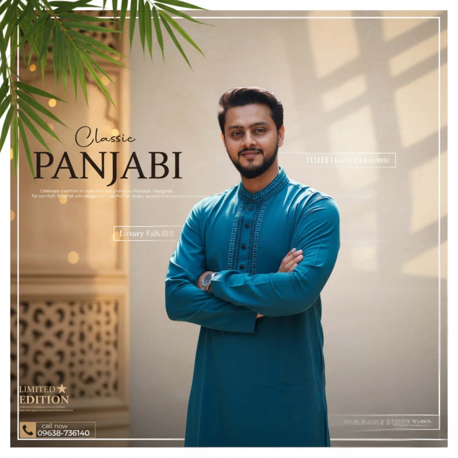 ✨ চায়না ভাংচুর স্ট্রিচ ফিরোজা কালার ✨