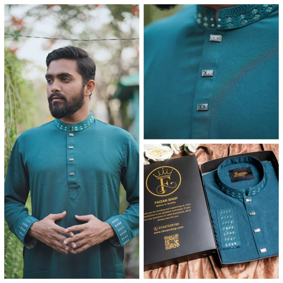 ✨ চায়না ভাংচুর রয়েল পাঞ্জাবী ✨